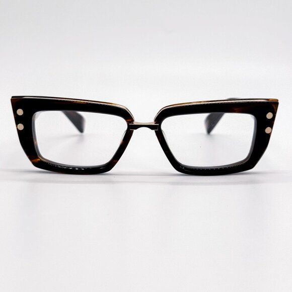 NEW BALMAIN EYEGLASSES BALMAIN BPX-134B HAVANA BROWN EYEWEAR BALMAIN - Picture 1 of 11